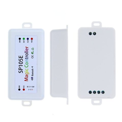 Контролер з Bluetooth-управлінням SP105E (RGB, WS2801, WS2811, WS2812, WS2813 5-24 В) Прев'ю 3