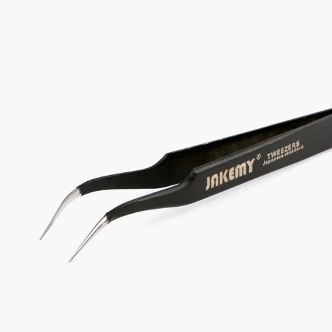 Антистатичний вигнутий пінцет Jakemy JM-T7-15 (123 мм) Прев'ю 2