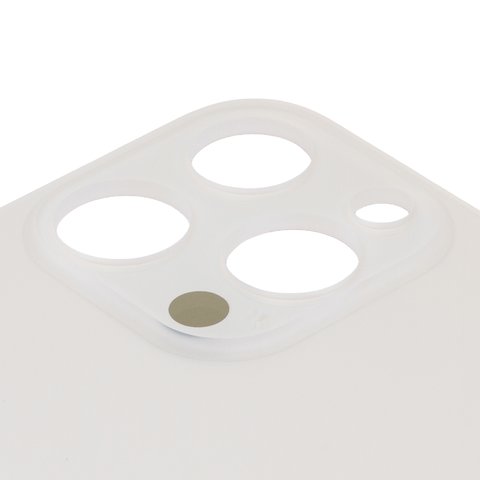 Задняя панель корпуса для iPhone 14 Pro Max, золотистая, нужно снять стекло камеры, small hole Превью 1