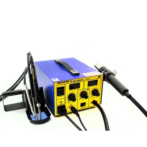 Паяльна станція термоповітряна Mechanic HK-8507D, компресорна Прев'ю 1
