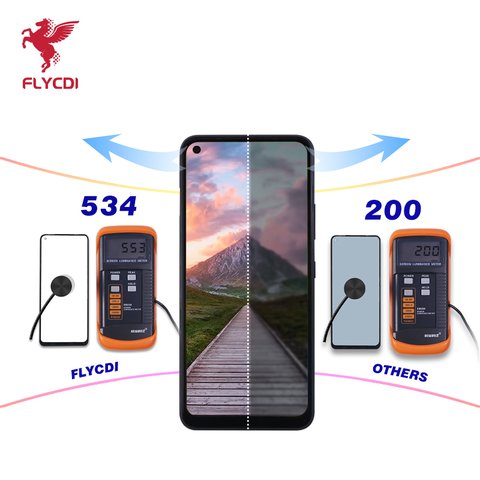 Дисплей FLYCDI для Tecno Camon 16, Camon 16 SE, Pova, Spark 6; Infinix Hot 10 (X682), Note 8i (X683), черный, без рамки Превью 2