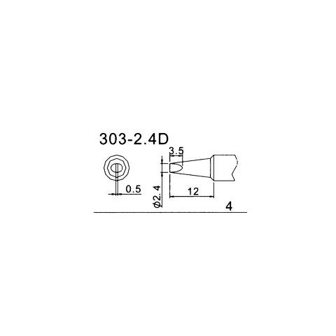 Soldering Tip Quick 303-2.4D Preview 1