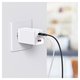 Mains Charger Baseus GaN5 Pro, (65 W, Quick Charge, white, with cable USB type C to USB type C, 3 outputs) #CCGP120202 Preview 2