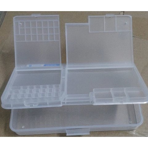 Caja para componentes Sunshine SS-001A, para guardar smartphone durante reparación, 184x96x35mm Vista previa  4