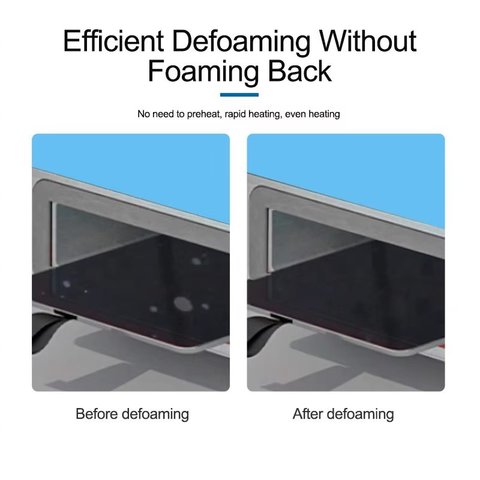 Dispositivo para pegar módulos de pantallas Sunshine S-978C Mini, sirve para las pantallas de hasta 7" Vista previa  3