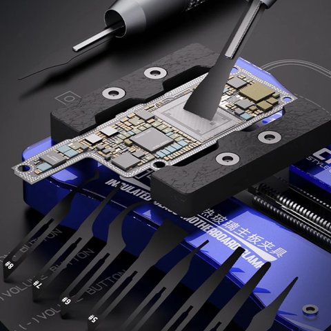 Juego de bisturíes Mechanic KH-001, para microcircuitos, 8 in 1 Vista previa  1