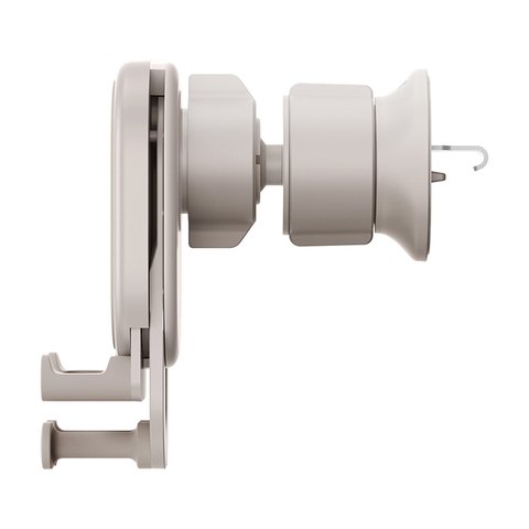 Автомобільний тримач Baseus Stable Series Air, бежевий, на дефлектор, #SUWX020002 Прев'ю 2