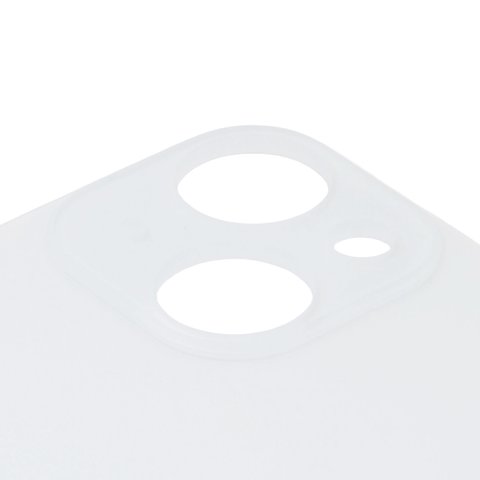 Задня панель корпуса для iPhone 14 Plus, біла, не потрібно знімати скло камери, Starlight, big hole Прев'ю 1
