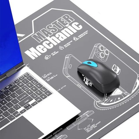 Килимок монтажний Mechanic V78, термостійкий, стійкий до плям, 600 мм, 350 мм Прев'ю 3