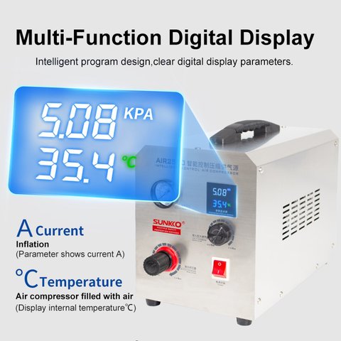 Повітряний компресор SUNKKO AIR 2550 Прев'ю 2