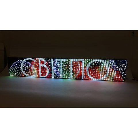 LED-экран для рекламы в помещениях (960 × 160 мм, P5, IP20, RGB, SMD, 2000 нт) Превью 9