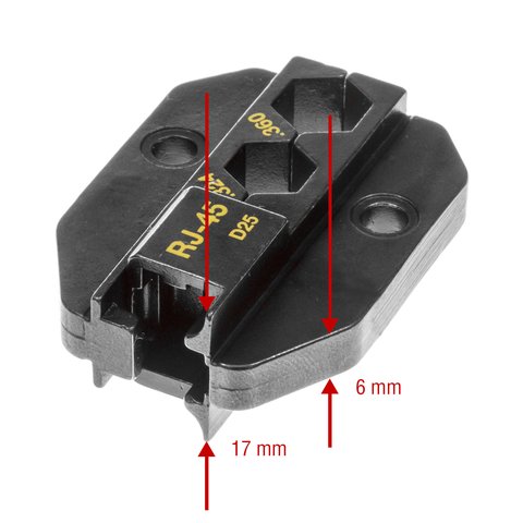 Матриця для кримпера Pro'sKit 1PK-3003D25 Прев'ю 2