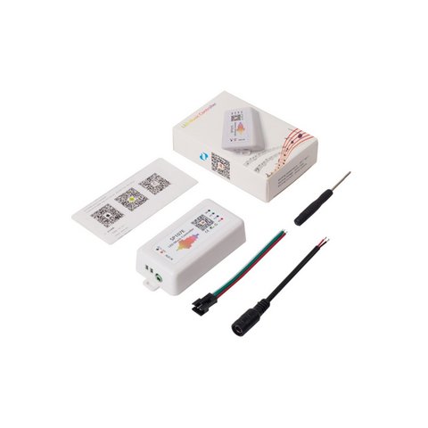 Контролер з Bluetooth-управлінням SP107E (960 пкс, RGB, WS2811, WS2812B, WS2813, SK6812 5-24 В) Прев'ю 1