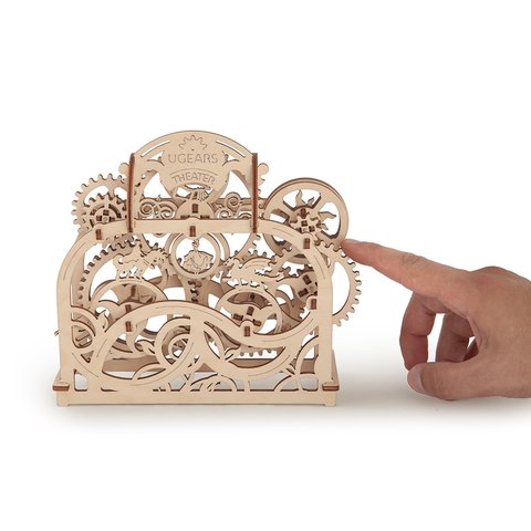 Mechanical 3D Puzzle UGEARS Theater Preview 4