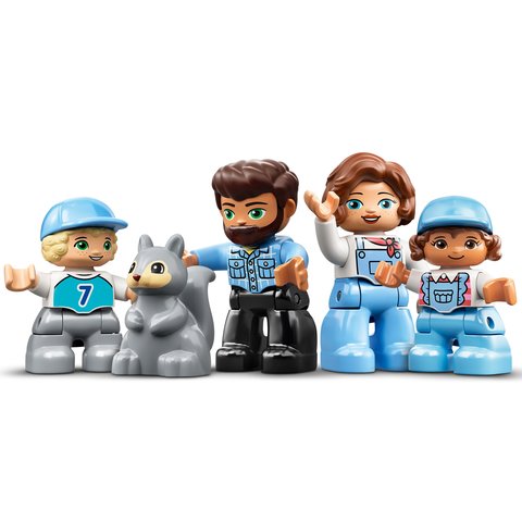 Конструктор LEGO DUPLO Семейное приключение на микроавтобусе 10946 Превью 8